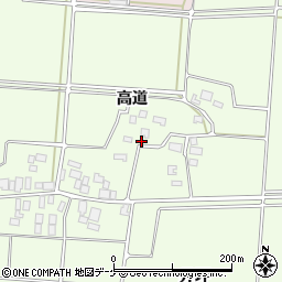 山形県鶴岡市長崎109周辺の地図