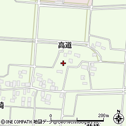 山形県鶴岡市長崎89周辺の地図