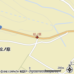 松ノ原周辺の地図
