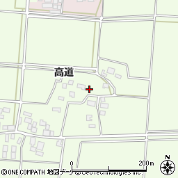 山形県鶴岡市長崎111周辺の地図