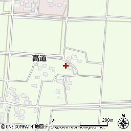山形県鶴岡市長崎113周辺の地図