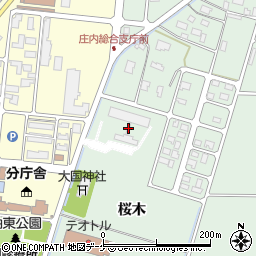 山形県工業技術センター庄内試験場周辺の地図