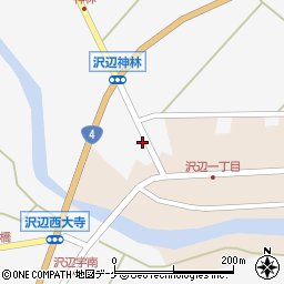 宮城県栗原市金成沢辺神林144-7周辺の地図