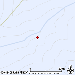 矢櫃沢周辺の地図