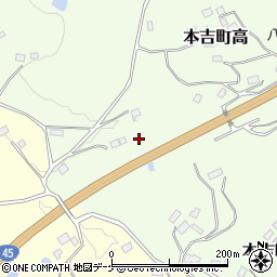宮城県気仙沼市本吉町赤牛130周辺の地図