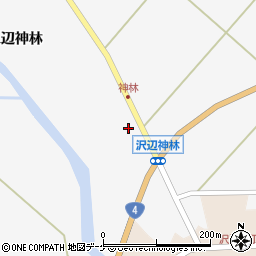 宮城県栗原市金成沢辺神林128周辺の地図