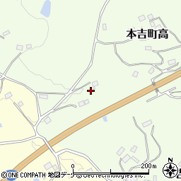 宮城県気仙沼市本吉町赤牛129-3周辺の地図