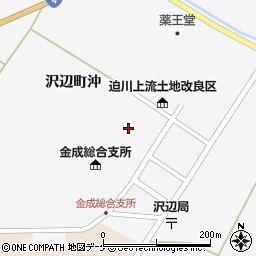 栗原市役所金成総合支所　市民サービス課・市民福祉係周辺の地図