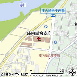 荘内銀行イオン三川店出張所周辺の地図