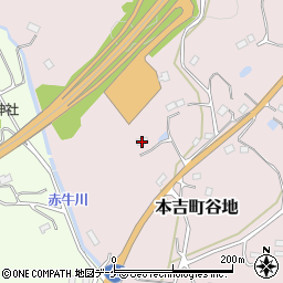 宮城県気仙沼市本吉町谷地222周辺の地図