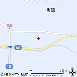 宮城県栗原市若柳武鎗町舘258周辺の地図