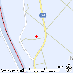 山形県鶴岡市長沼上新田115周辺の地図