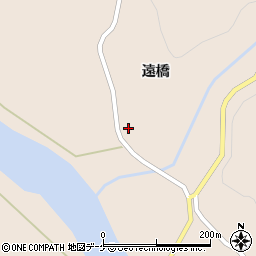 宮城県大崎市鳴子温泉鬼首遠橋3周辺の地図