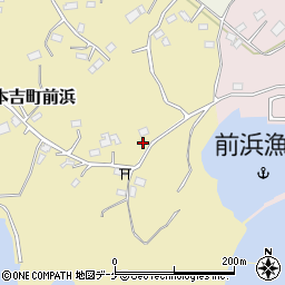 宮城県気仙沼市本吉町前浜238周辺の地図