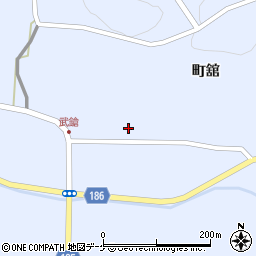 宮城県栗原市若柳武鎗町舘266-1周辺の地図