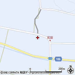 宮城県栗原市若柳武鎗町舘286周辺の地図