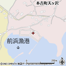 宮城県気仙沼市本吉町天ヶ沢41周辺の地図