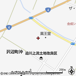 薬王堂　宮城金成店周辺の地図
