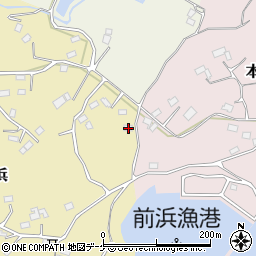 宮城県気仙沼市本吉町前浜329周辺の地図