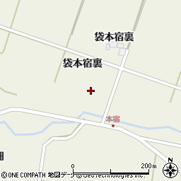 宮城県栗原市鶯沢（袋本宿裏）周辺の地図