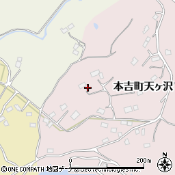 宮城県気仙沼市本吉町天ヶ沢31周辺の地図