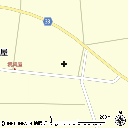 山形県庄内町（東田川郡）吉方（中割）周辺の地図