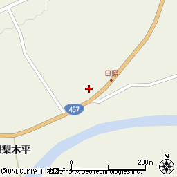 宮城県栗原市鶯沢南郷日照123周辺の地図