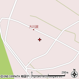 山形県酒田市大川渡五反割42-1周辺の地図
