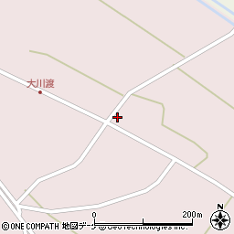山形県酒田市大川渡五反割32-1周辺の地図