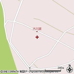 〒999-6813 山形県酒田市大川渡の地図