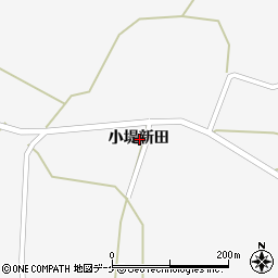 宮城県栗原市金成小堤新田周辺の地図