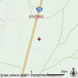 山形県新庄市泉田465周辺の地図