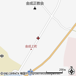 宮城県栗原市金成（上町）周辺の地図