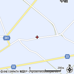 山形県鶴岡市長沼中組66周辺の地図