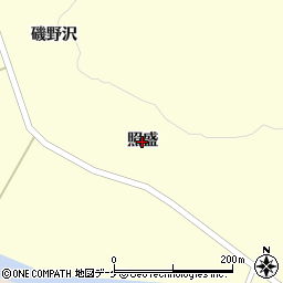 岩手県一関市花泉町老松（照盛）周辺の地図