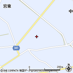 山形県鶴岡市長沼中組539周辺の地図