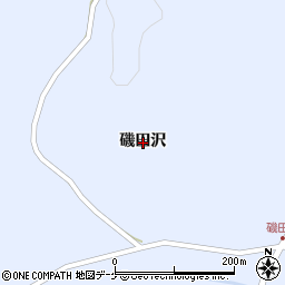 宮城県栗原市若柳武鎗磯田沢周辺の地図