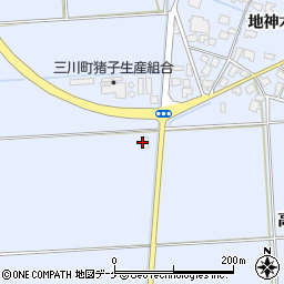 東郷堰第二揚水機場周辺の地図