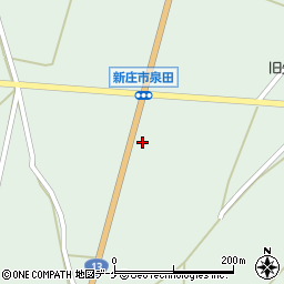 山形県新庄市泉田544周辺の地図