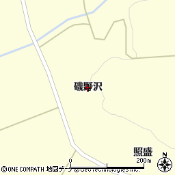 岩手県一関市花泉町老松（磯野沢）周辺の地図