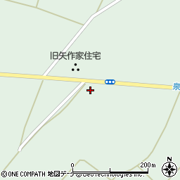 山形県新庄市泉田9周辺の地図