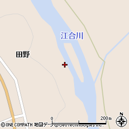 江合川周辺の地図