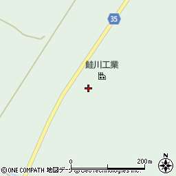 山形県最上郡鮭川村京塚1647周辺の地図