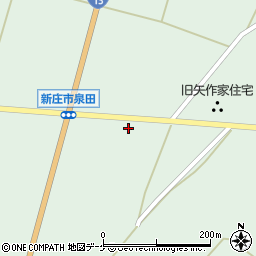 山形県新庄市泉田562周辺の地図