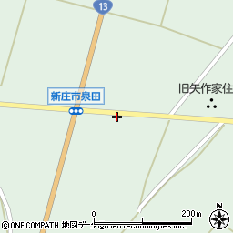 山形県新庄市泉田560周辺の地図