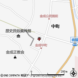 金成郵便局 ＡＴＭ周辺の地図