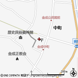 宮城県栗原市金成中町25周辺の地図