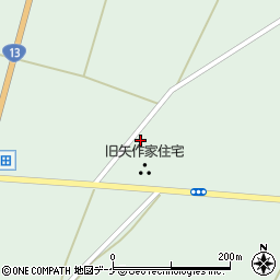 新庄市立　泉田保育所周辺の地図