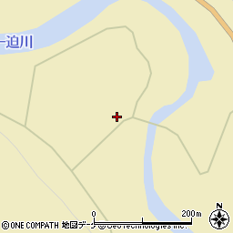 宮城県栗原市花山（本沢熊倉）周辺の地図