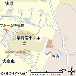 宮城県栗原市栗駒稲屋敷後原前78周辺の地図